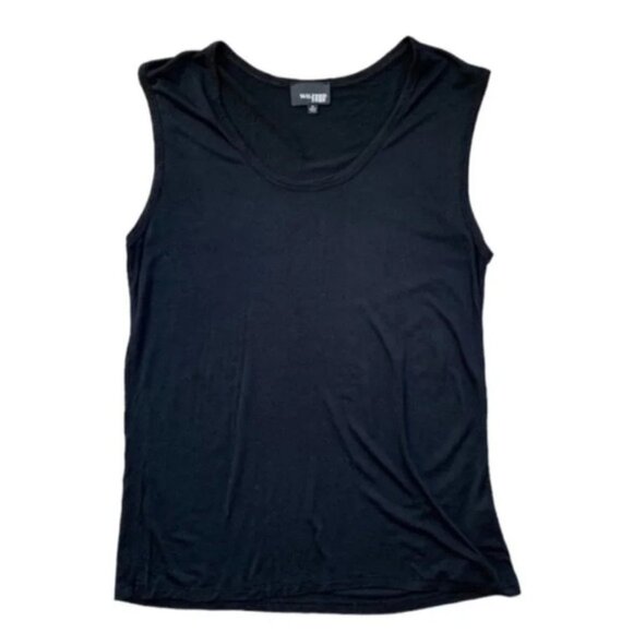 Aritzia Wilfred Free Muscle Tank Top T-shirt Sleeveless Black Size XS - Picture 2 of 8